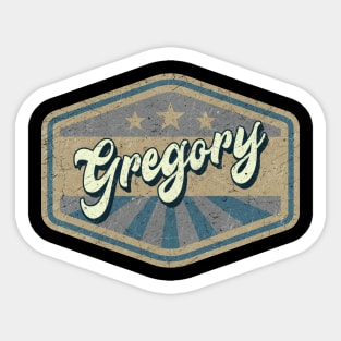 vintage Gregory Sticker